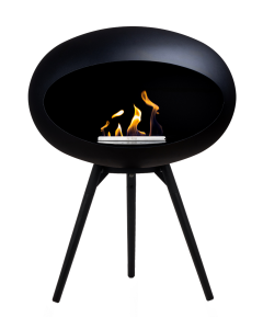 Dome 625 - Black Ground Wood Low